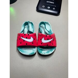Nike size 6c watermelon Sandles